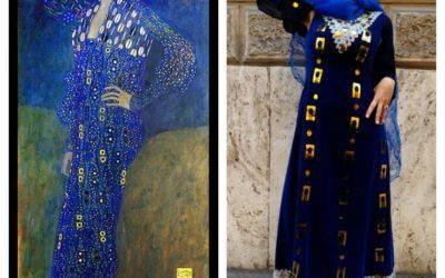 Abbiamo vestito le donne di Klimt all’Ex-Dogana